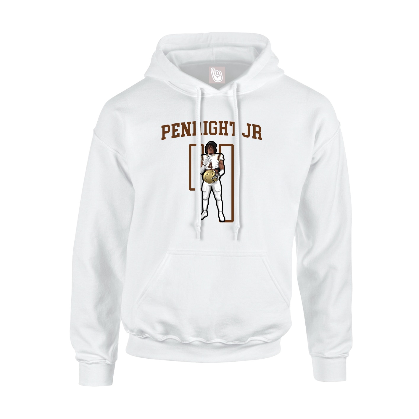 Youth Hoodie — Shirsey in White
