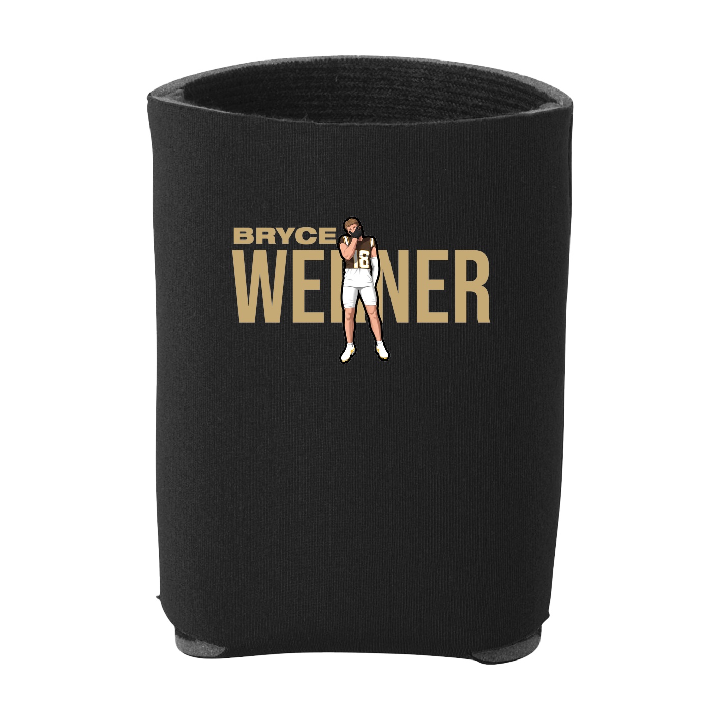 Can Holder — Player Name in Black