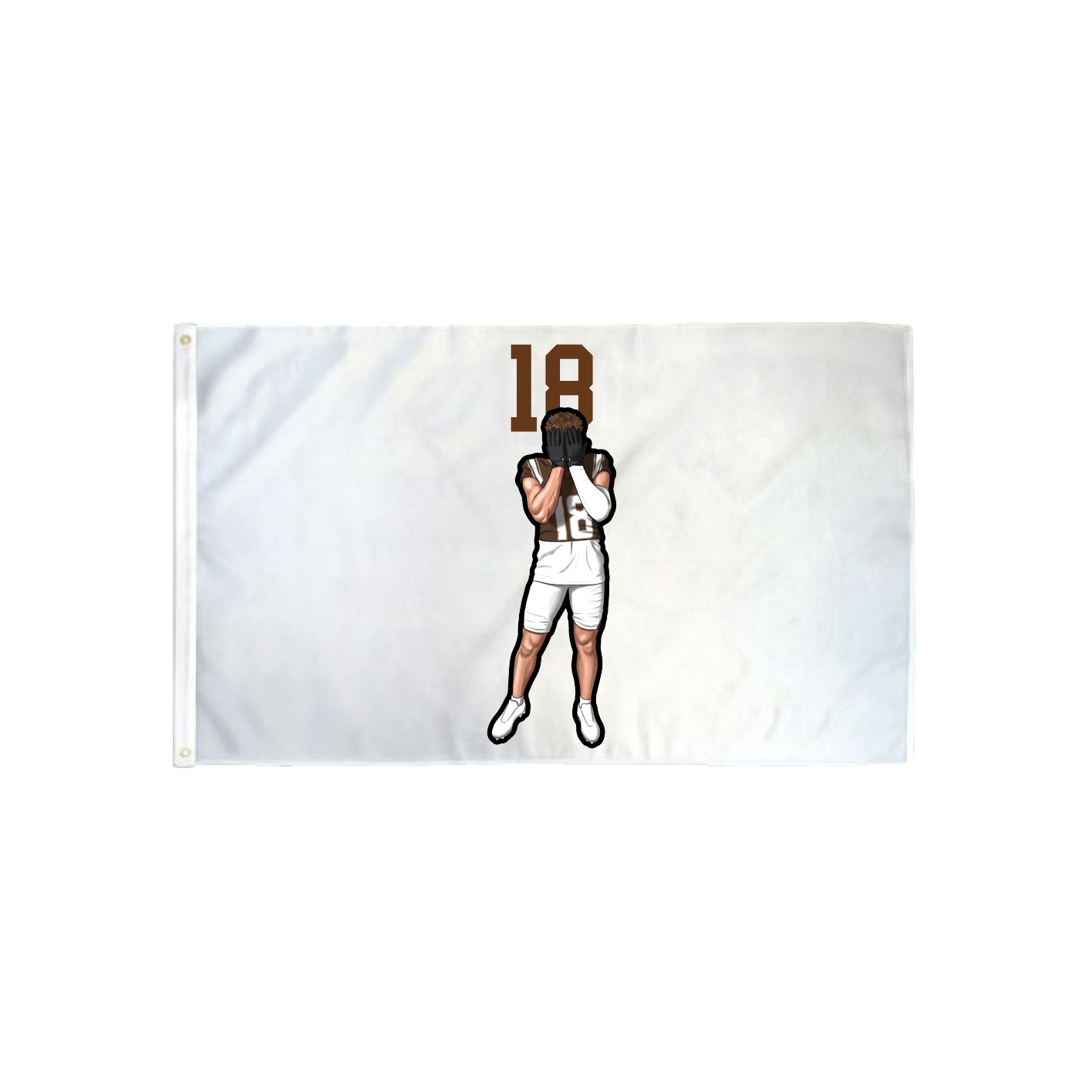 3x5 Flag — Number Top in Classic