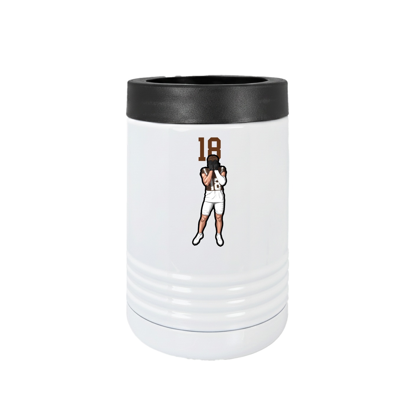 Beverage Holder — Number Top in White