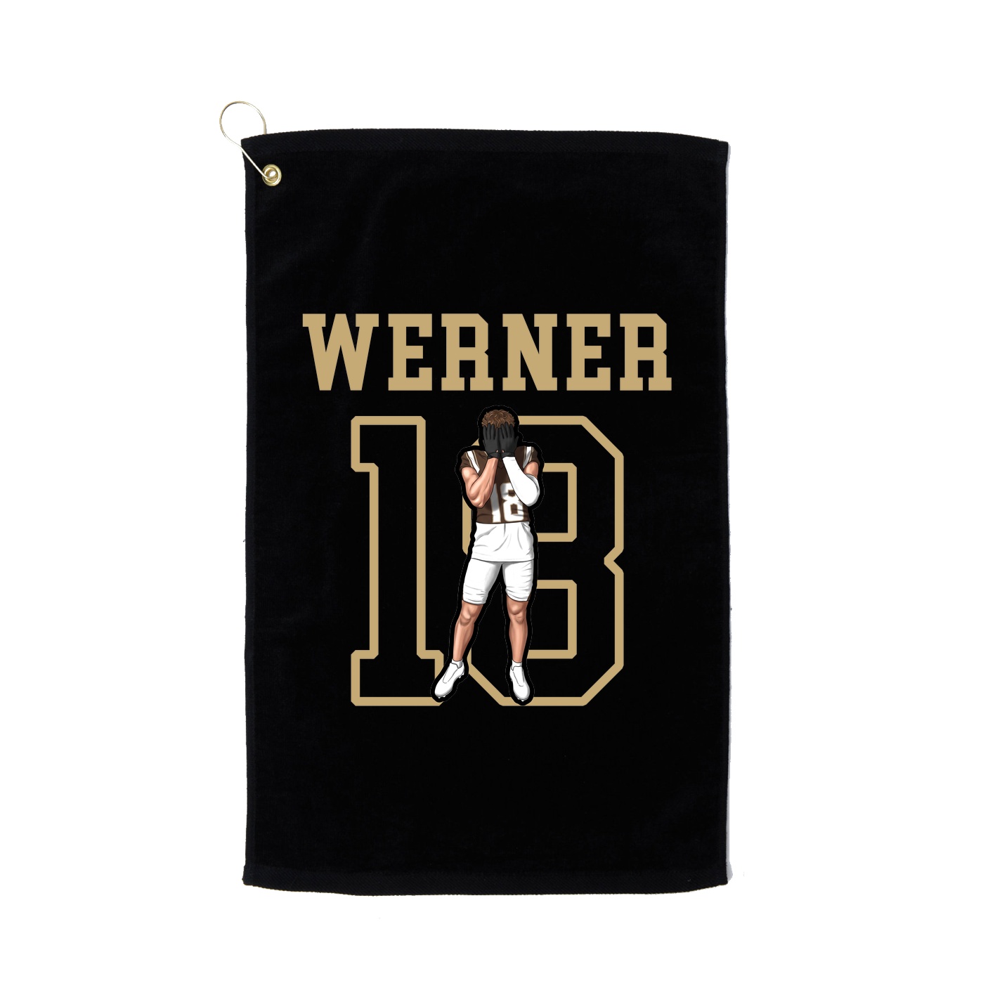 Golf Towel — Shirsey in Black