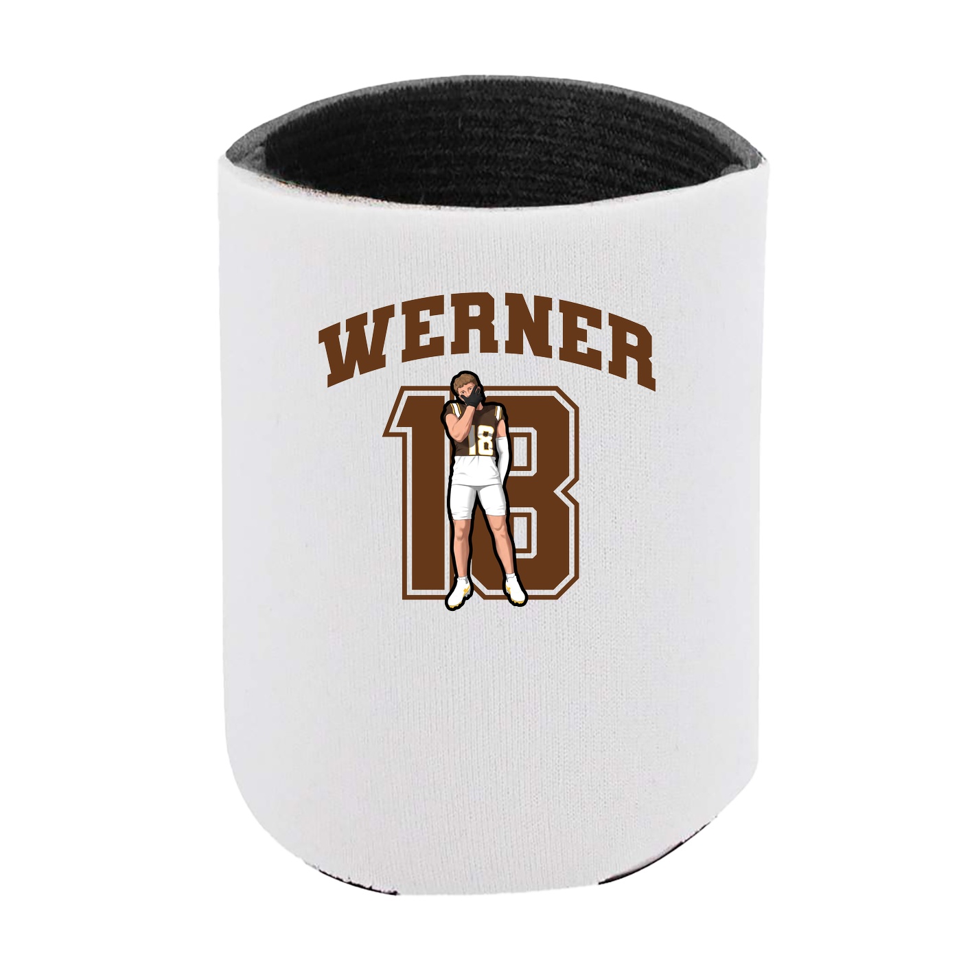Can Holder — Number in White
