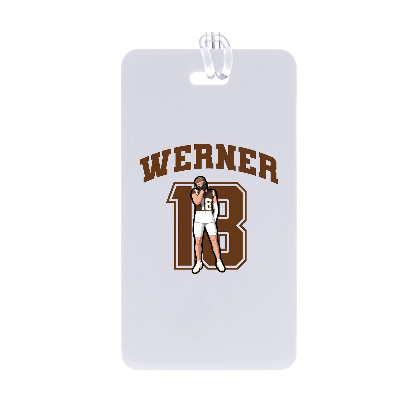 Bag Tag — Number in Classic