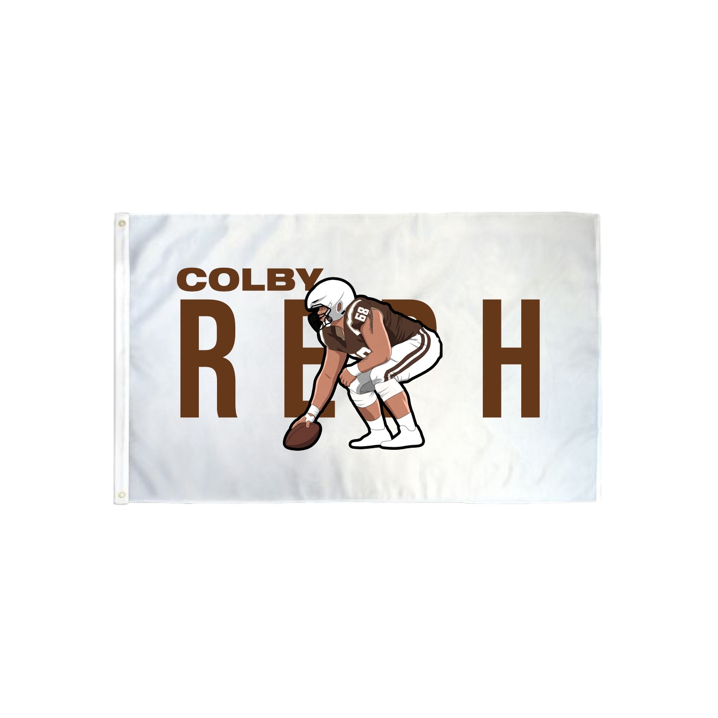 3x5 Flag — Player Name in Classic