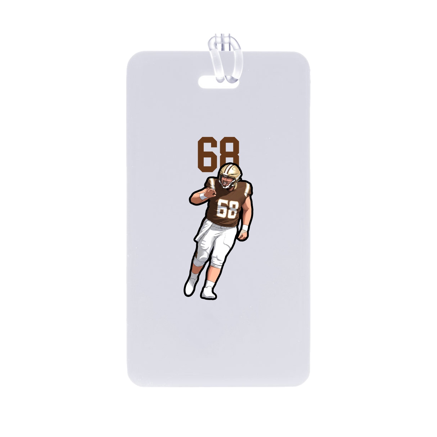 Bag Tag — Number Top in Classic
