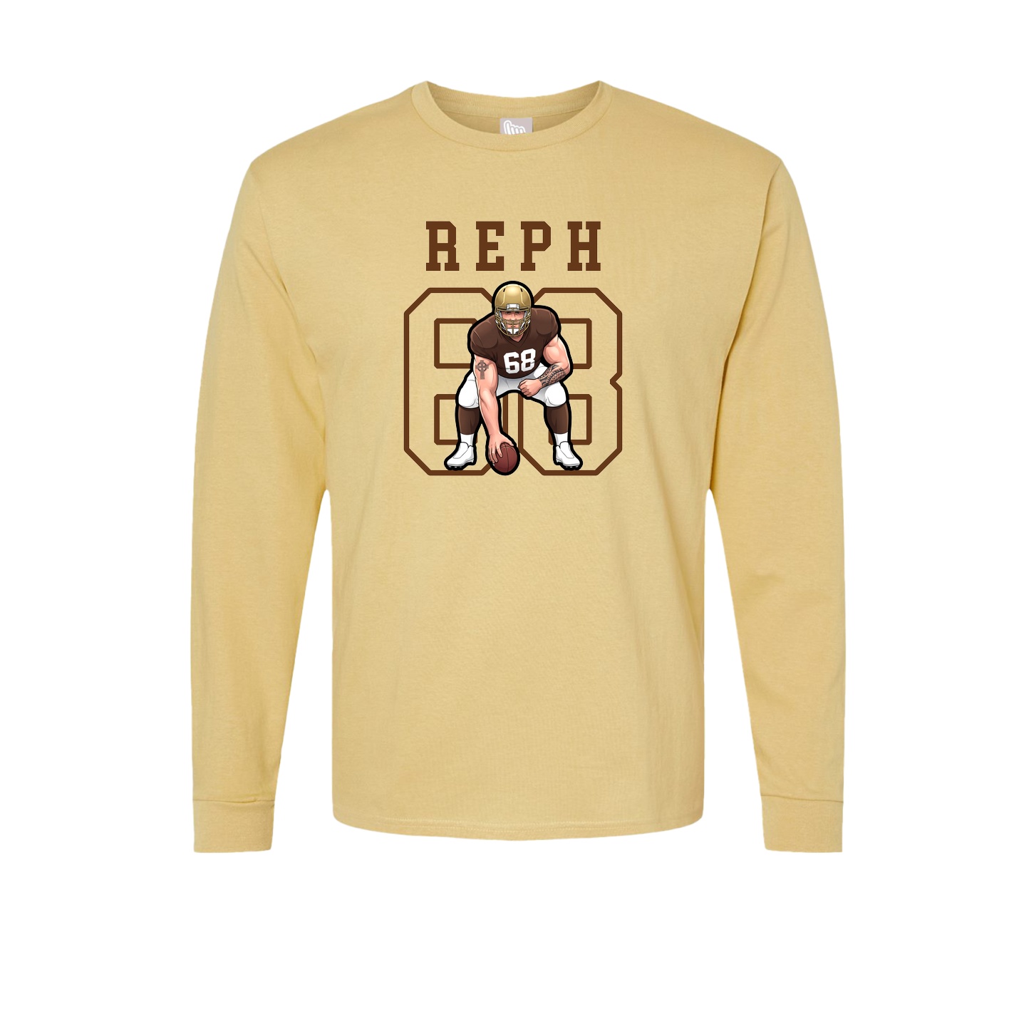 Long Sleeve Tee — Shirsey in Vegas Gold