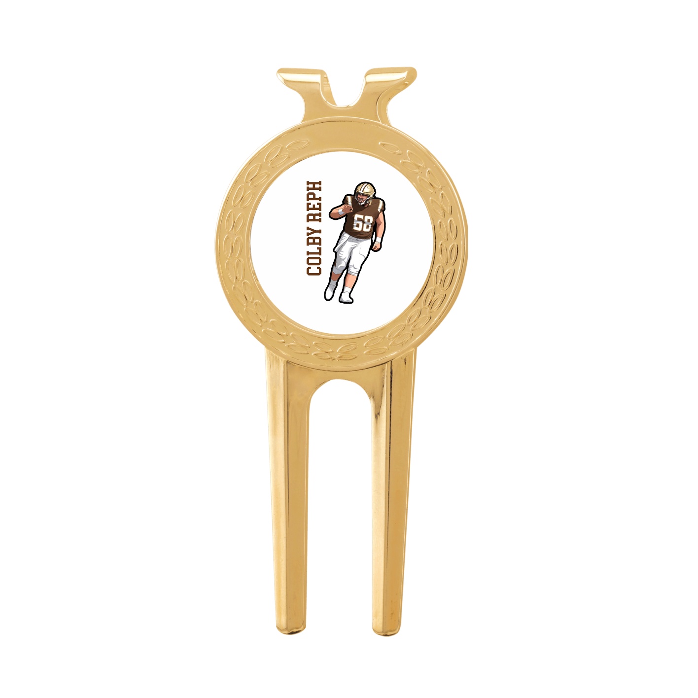 Divot Tool with Ball Marker — Name Vertical in Classic