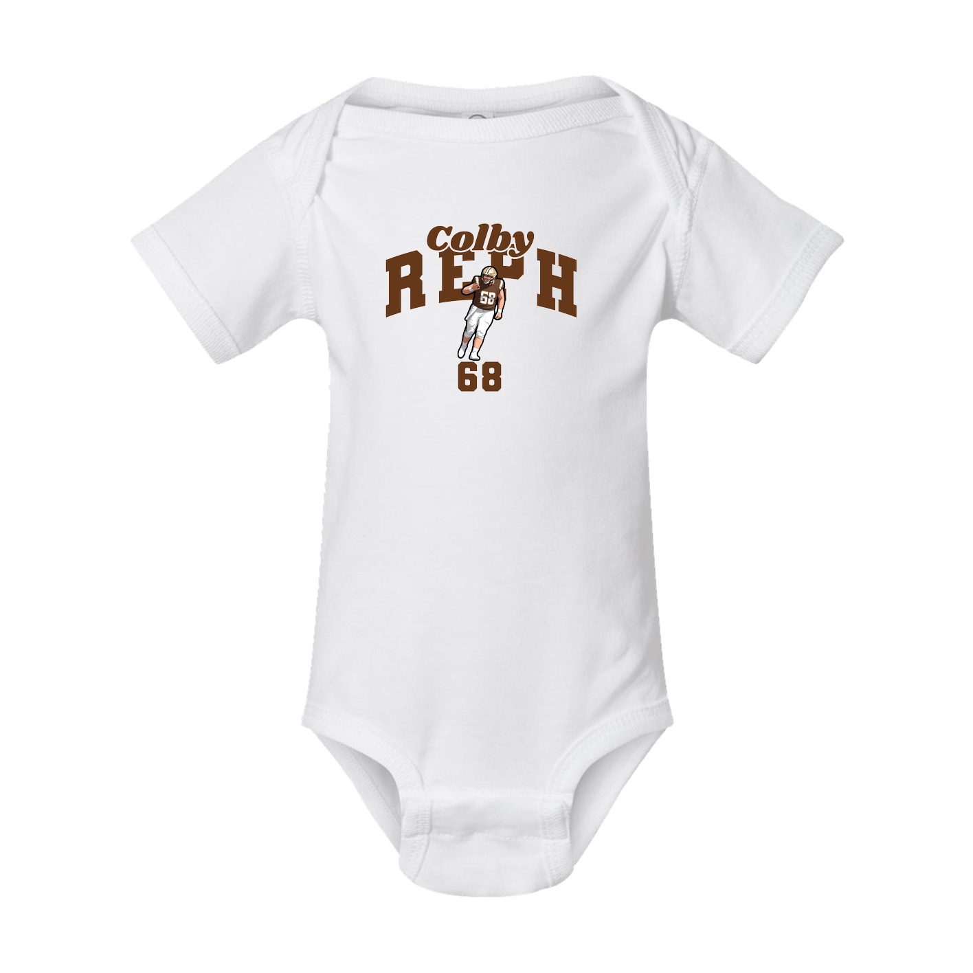 Baby Onesie — Signature Arch in White