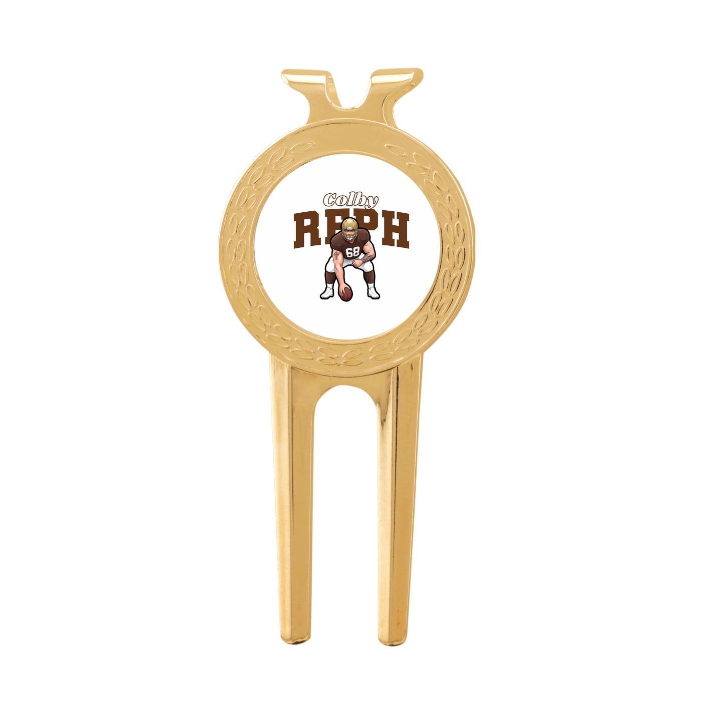 Divot Tool with Ball Marker — Name Arch in Classic