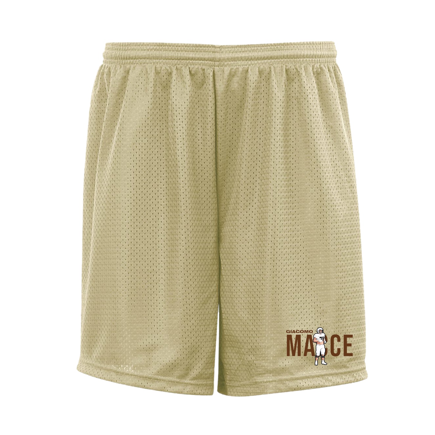 Shorts — Player Name in Vegas Gold