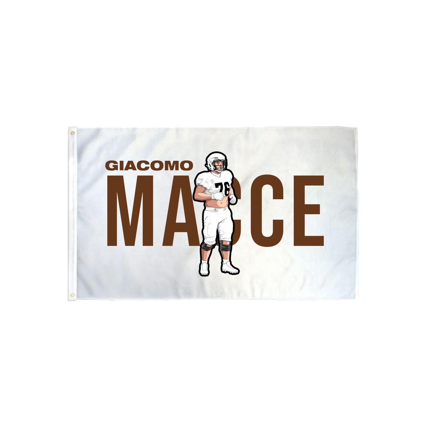 3x5 Flag — Player Name in Classic