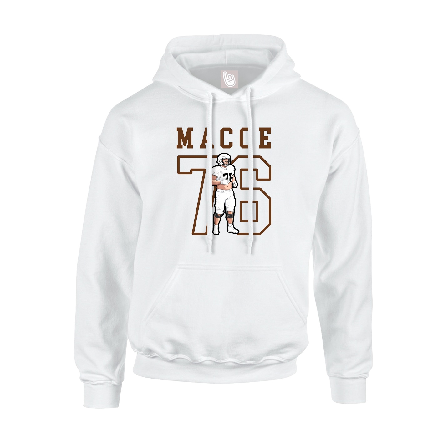 Youth Hoodie — Shirsey in White