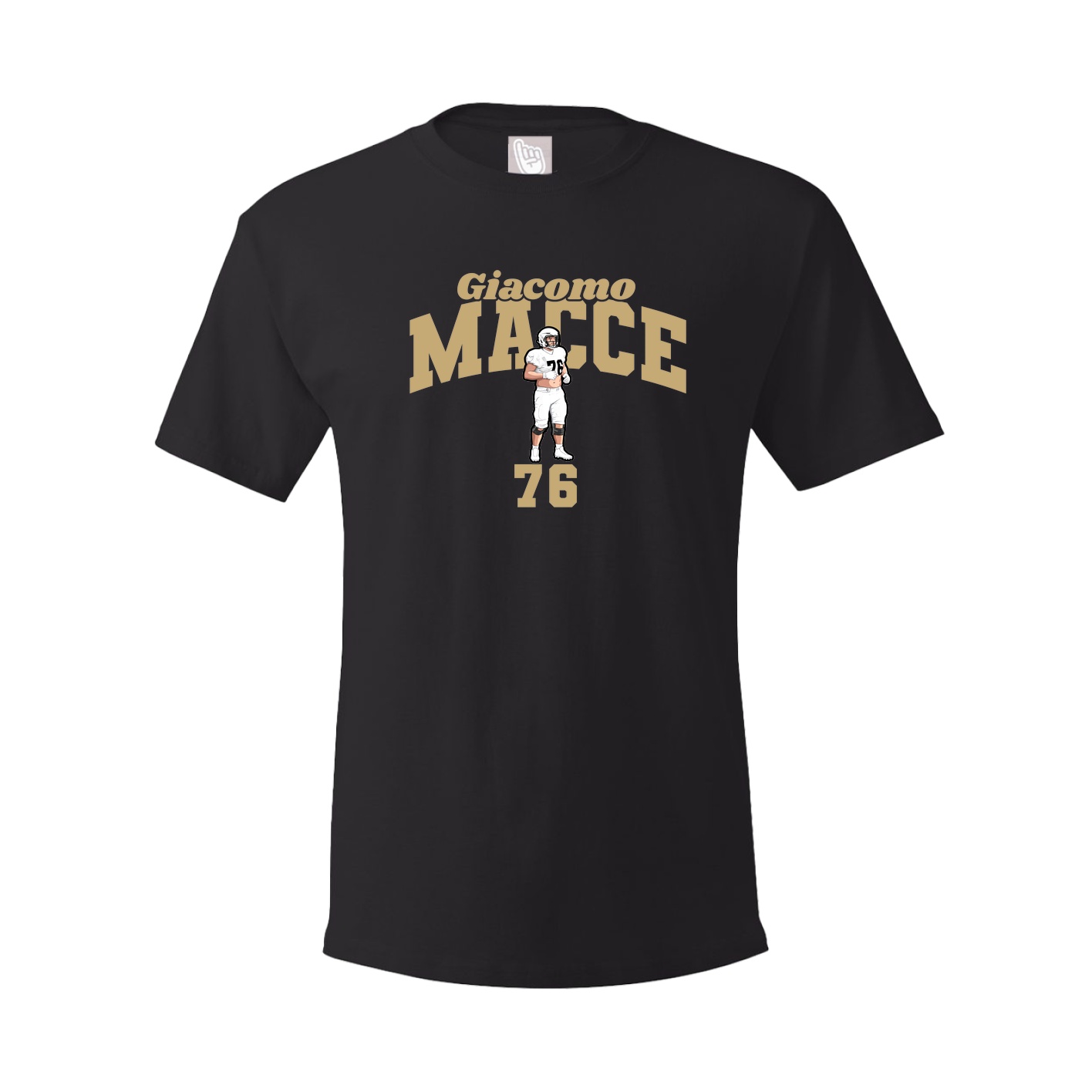 Tee — Signature Arch in Black