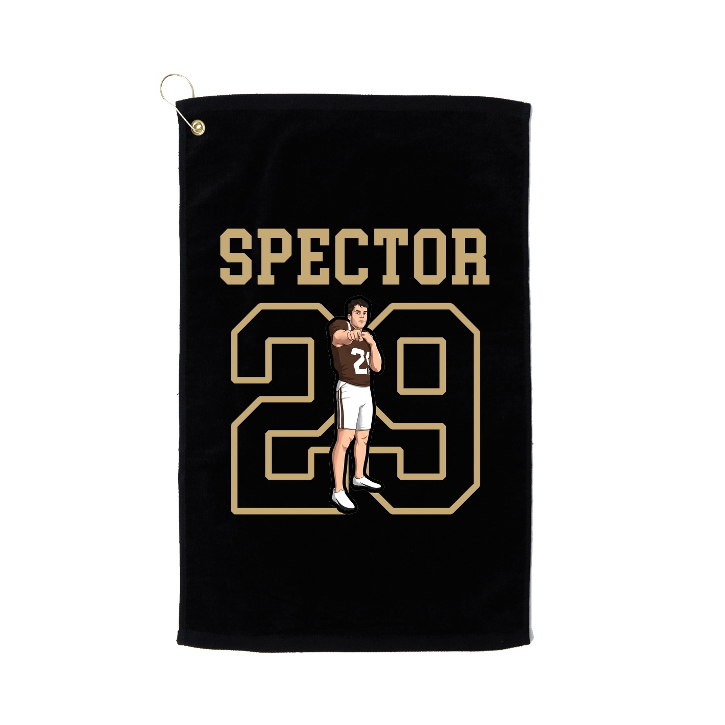 Golf Towel — Shirsey in Black