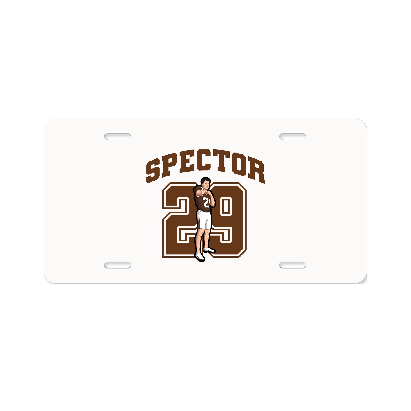 License Plate — Number in Classic