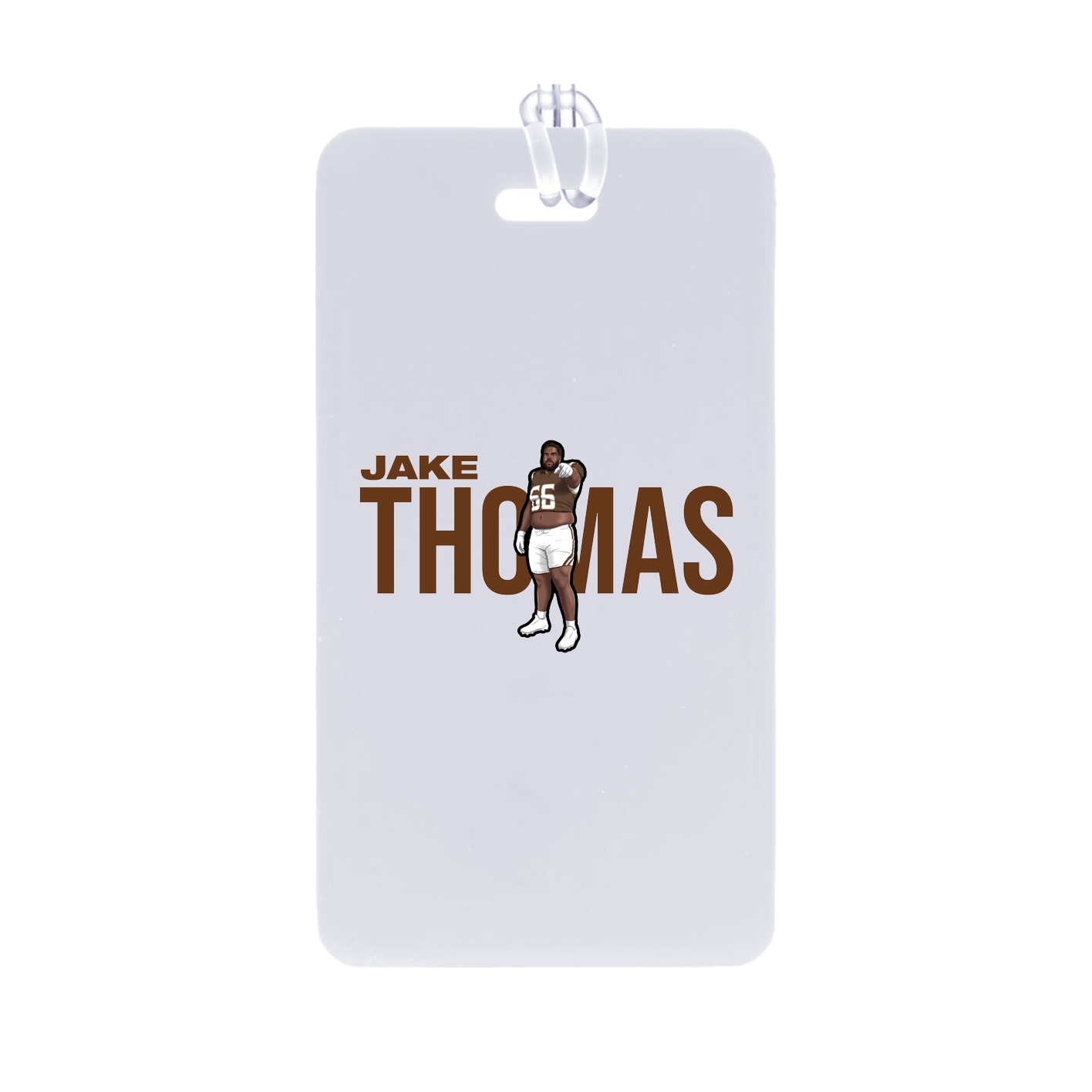 Bag Tag — Player Name in Classic