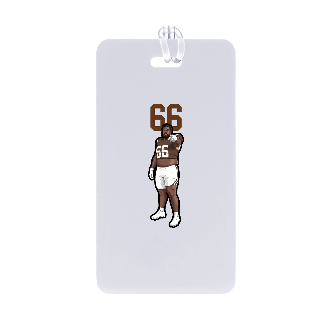 Bag Tag — Number Top in Classic