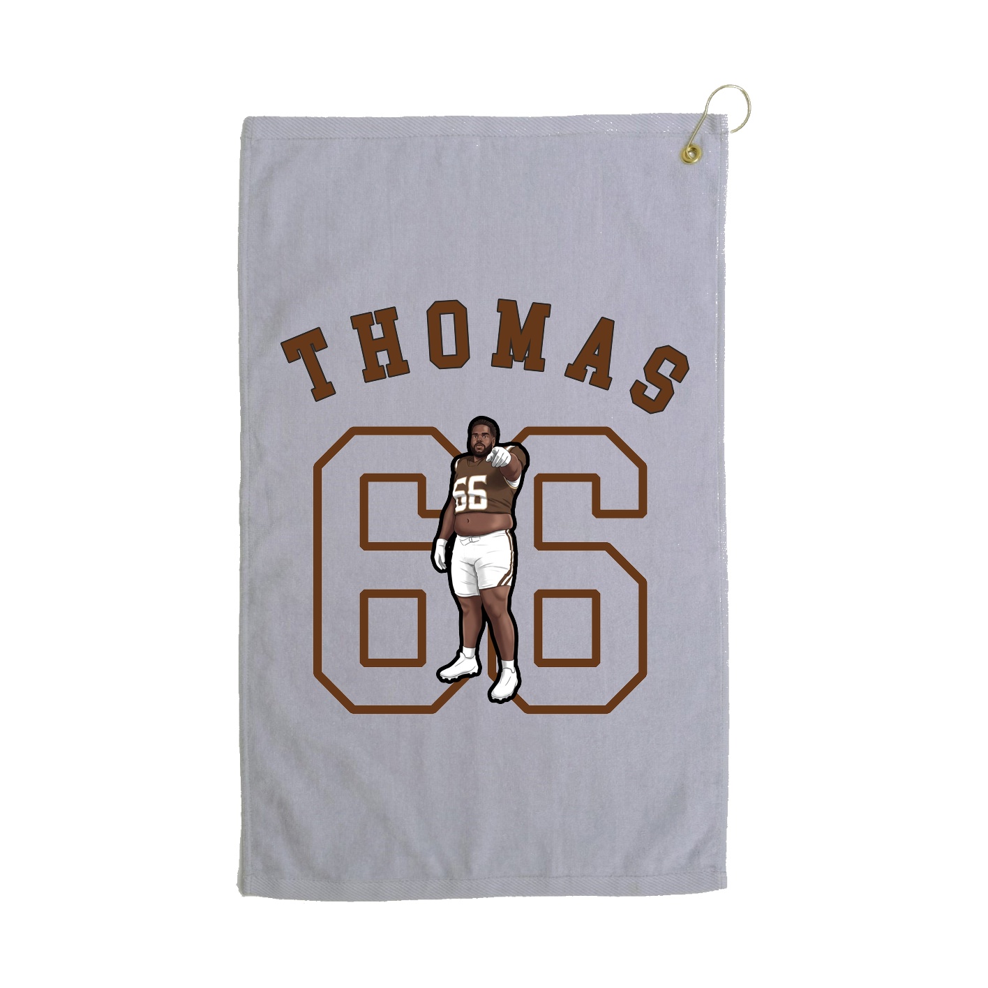 Golf Towel — Shirsey Arch in Grey