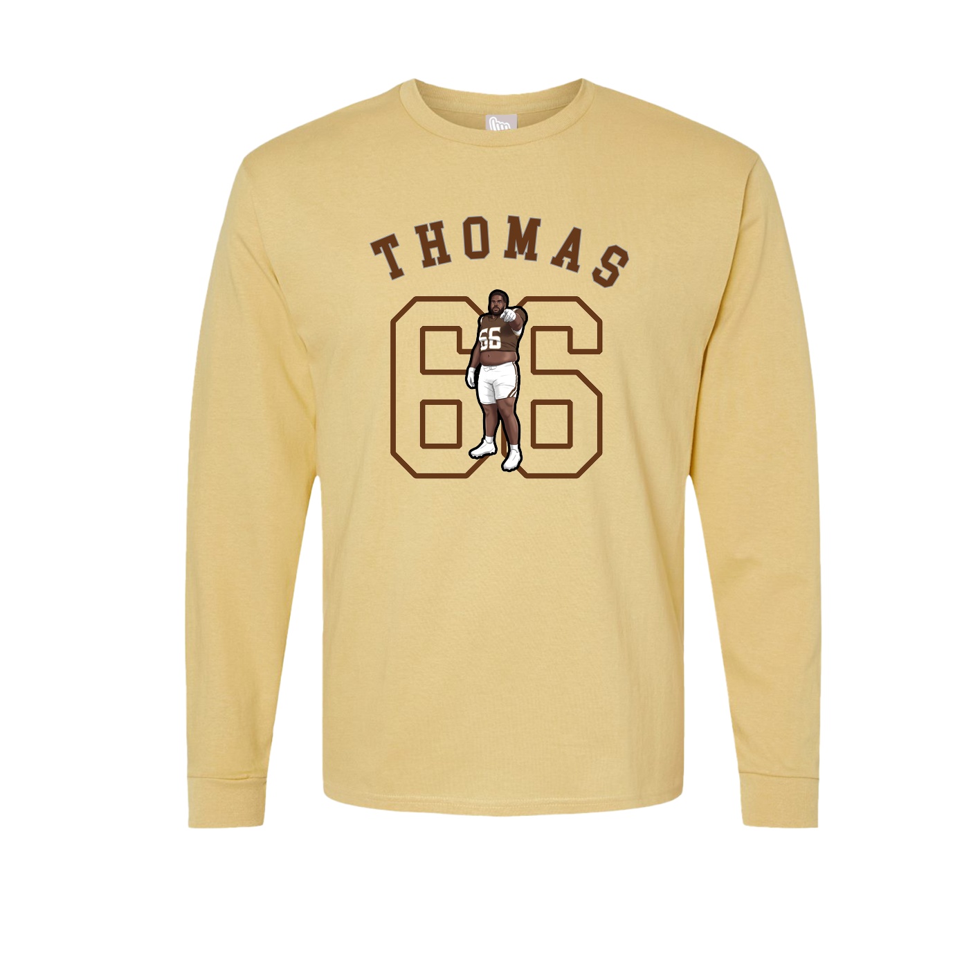 Long Sleeve Tee — Shirsey Arch in Vegas Gold