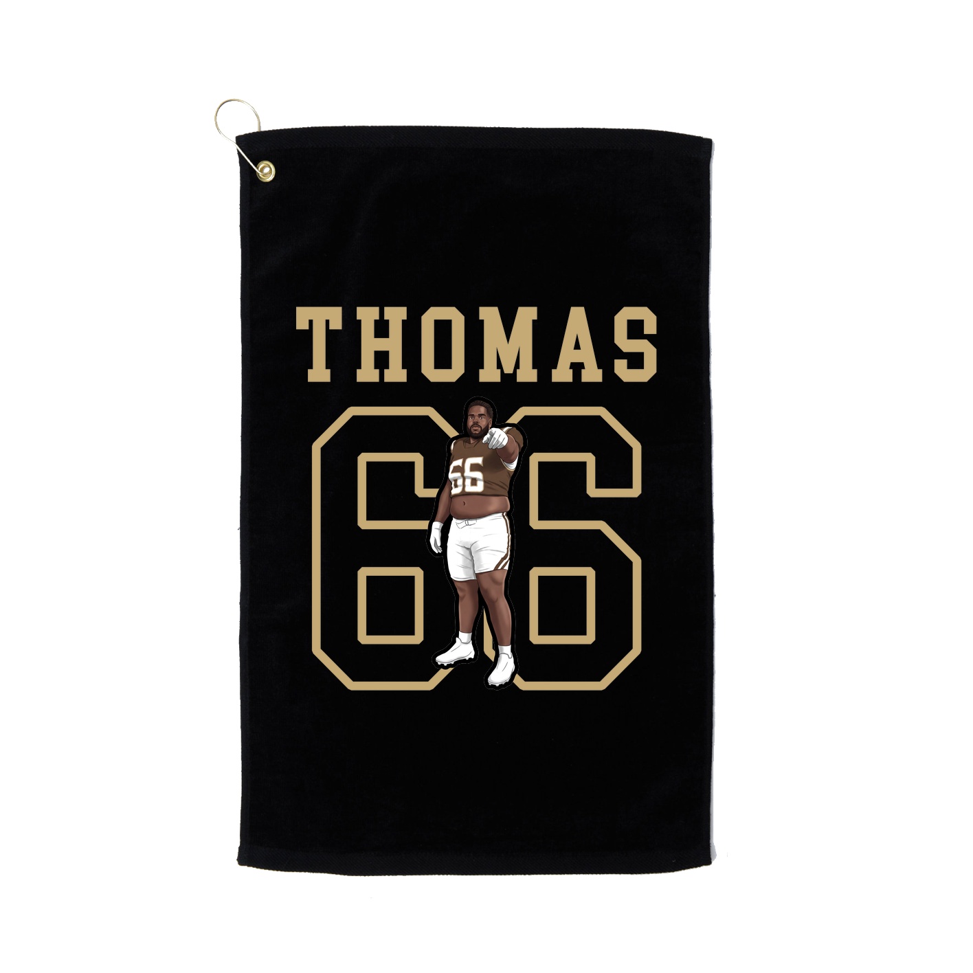 Golf Towel — Shirsey in Black