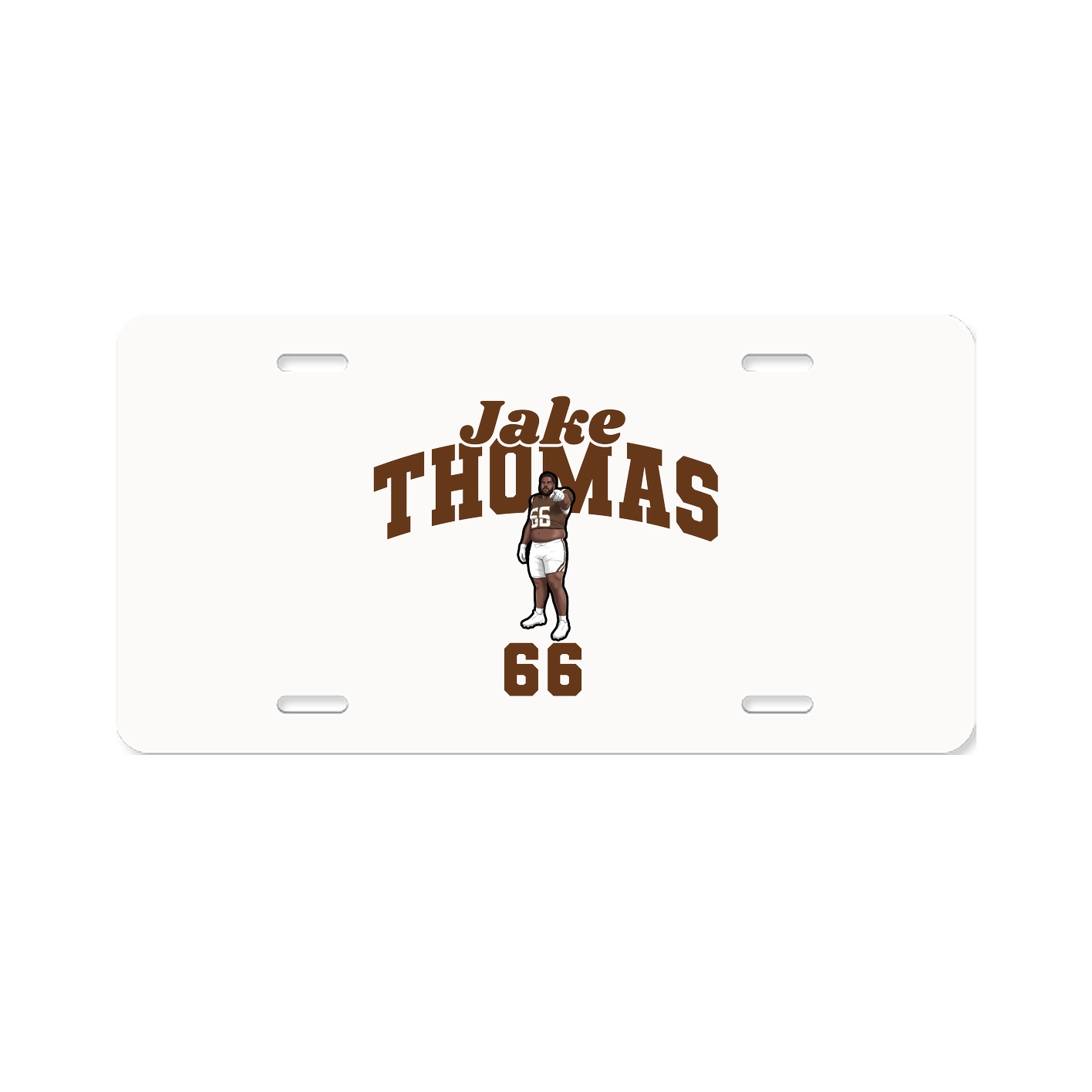 License Plate — Signature Arch in Classic