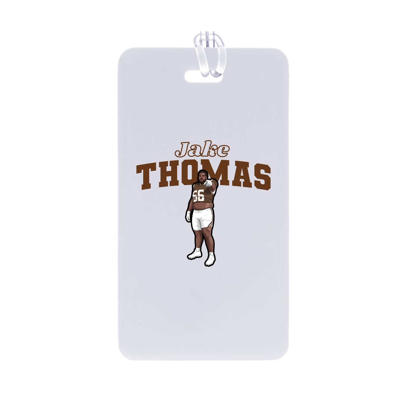 Bag Tag — Name Arch in Classic