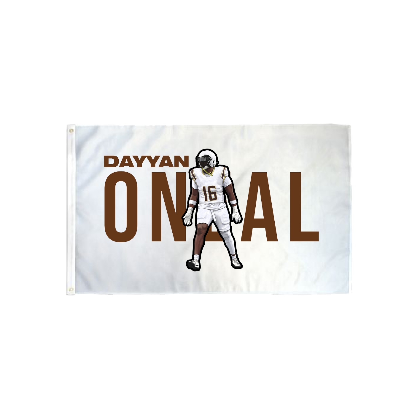 3x5 Flag — Player Name in Classic