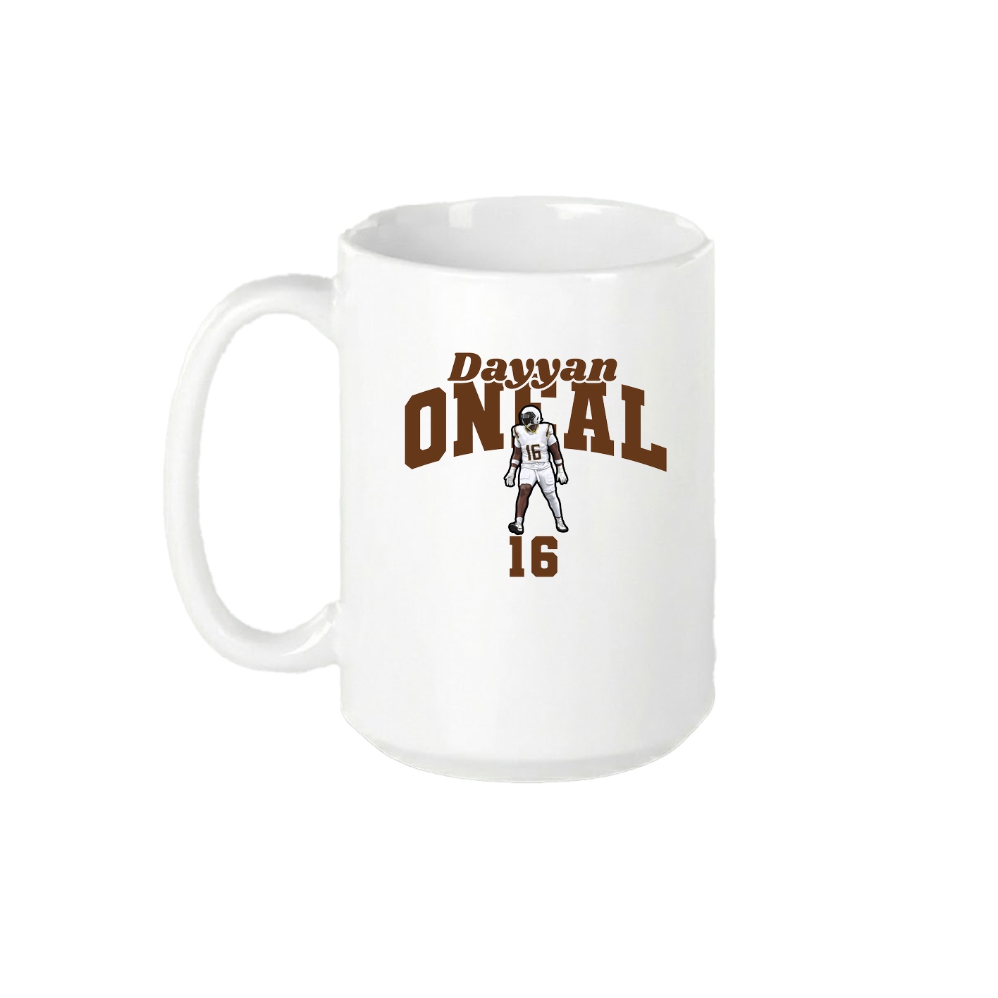 15oz Coffee Mug — Signature Arch in White