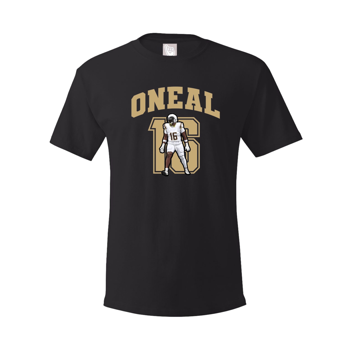 Youth Tee — Number in Black