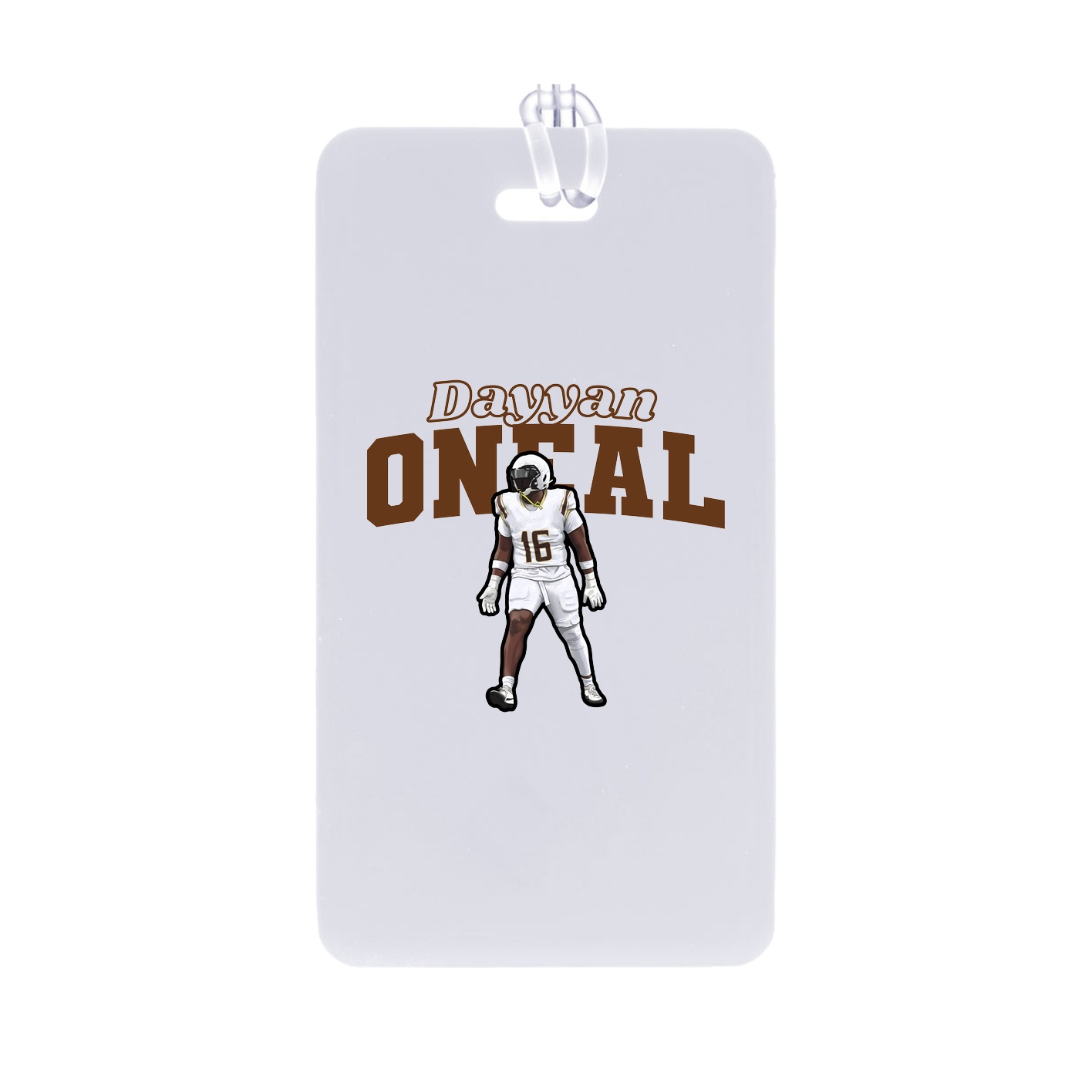 Bag Tag — Name Arch in Classic