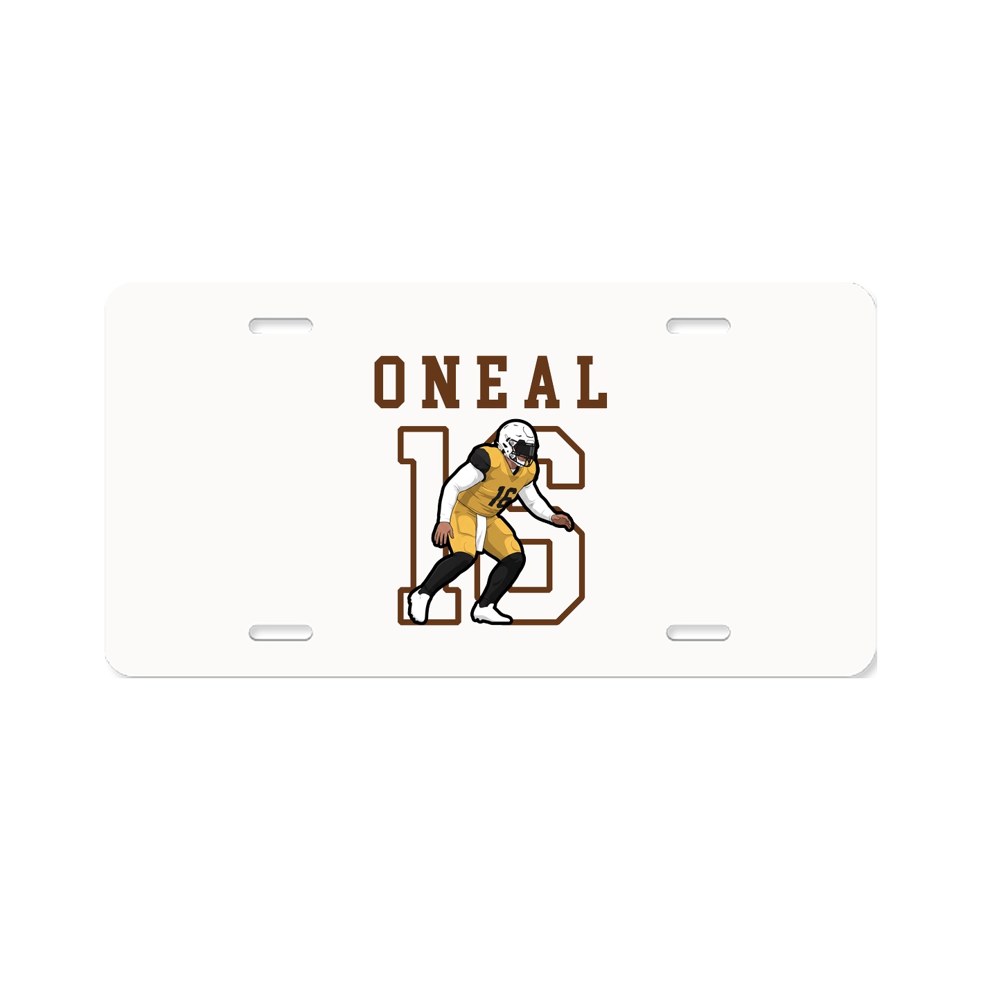 License Plate — Shirsey in Classic