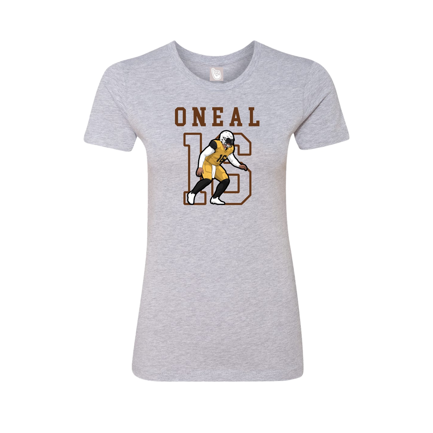 Fitted Women's Tee — Shirsey in Grey