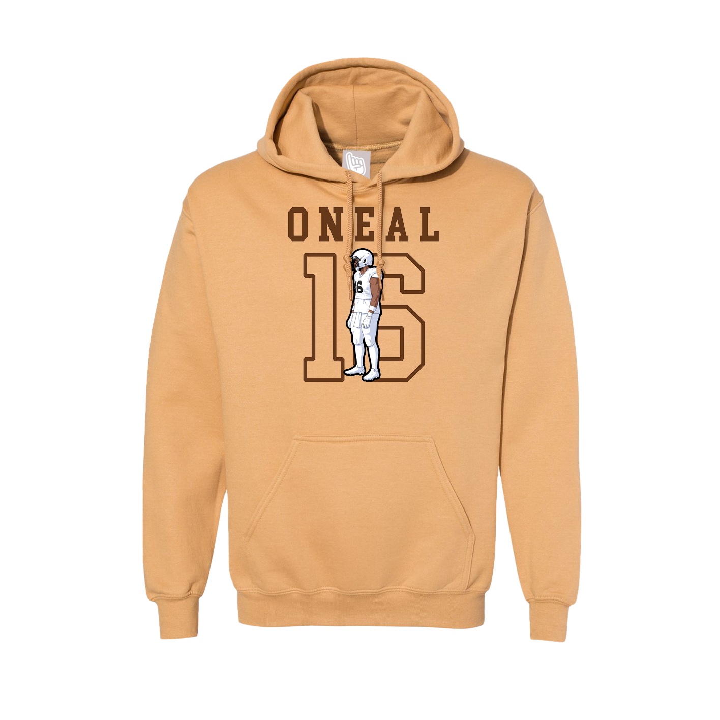 Hoodie — Shirsey in Vegas Gold