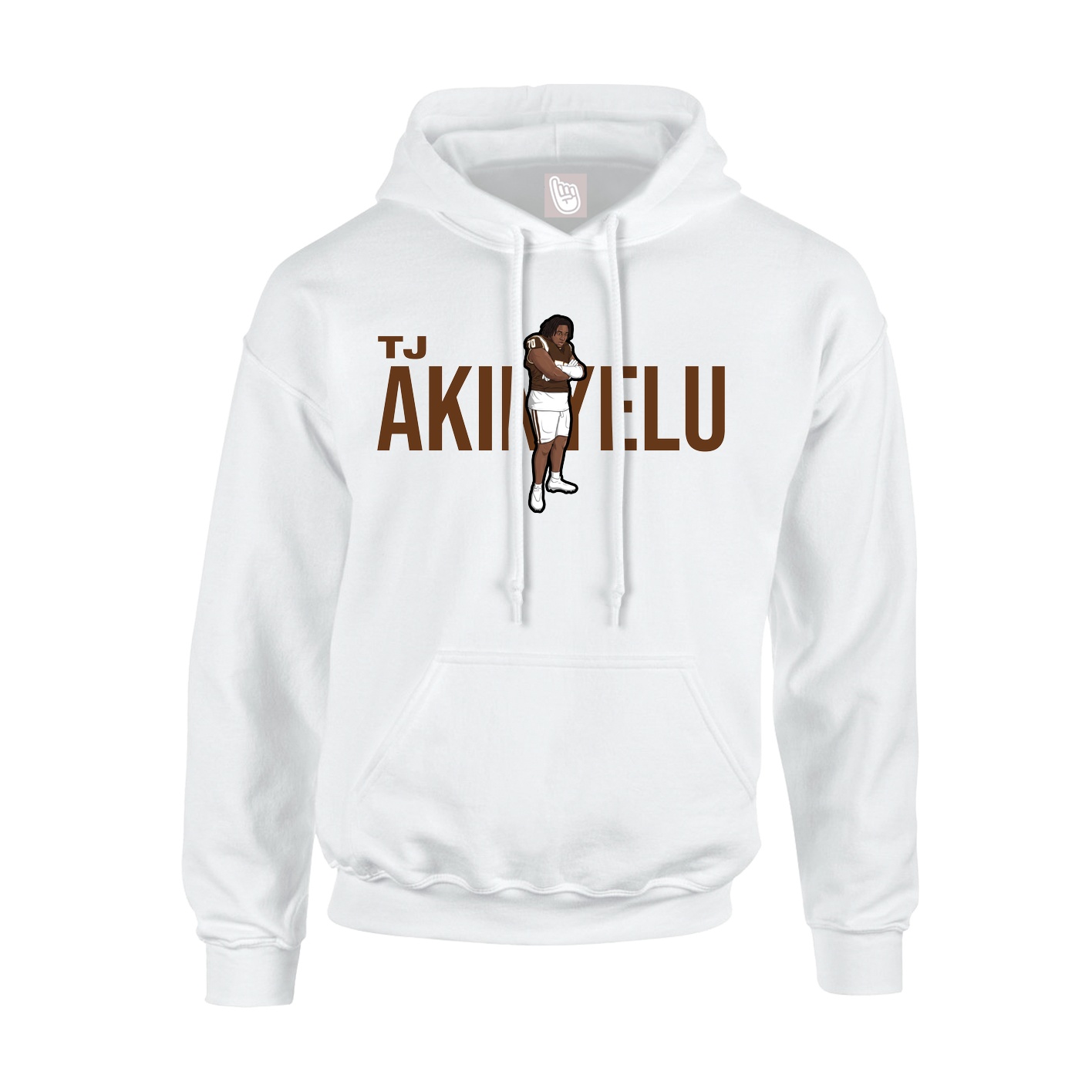 Hoodie — Player Name in White