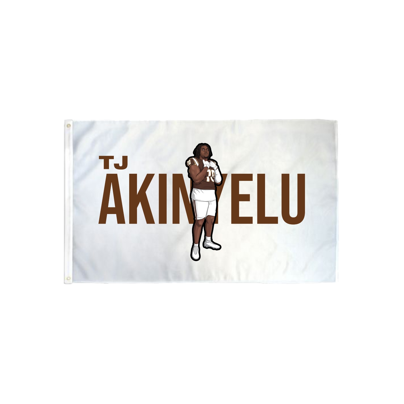 3x5 Flag — Player Name in Classic