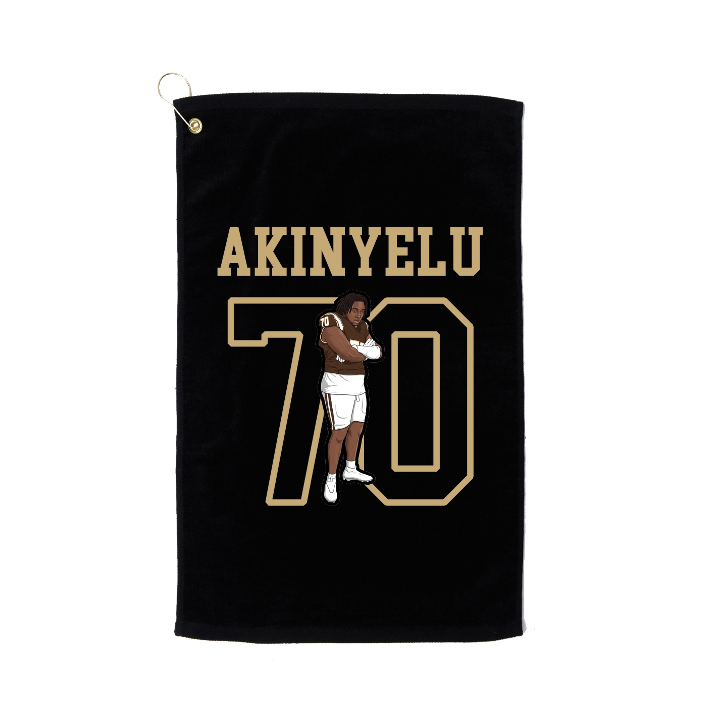 Golf Towel — Shirsey in Black