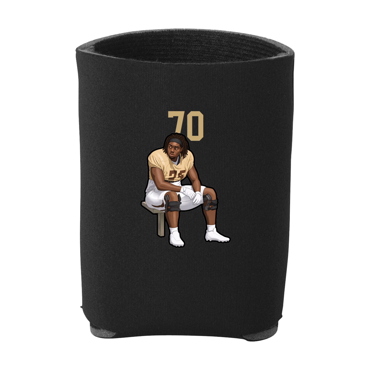 Can Holder — Number Top in Black