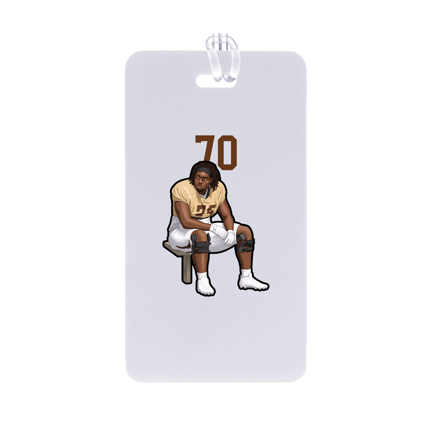 Bag Tag — Number Top in Classic