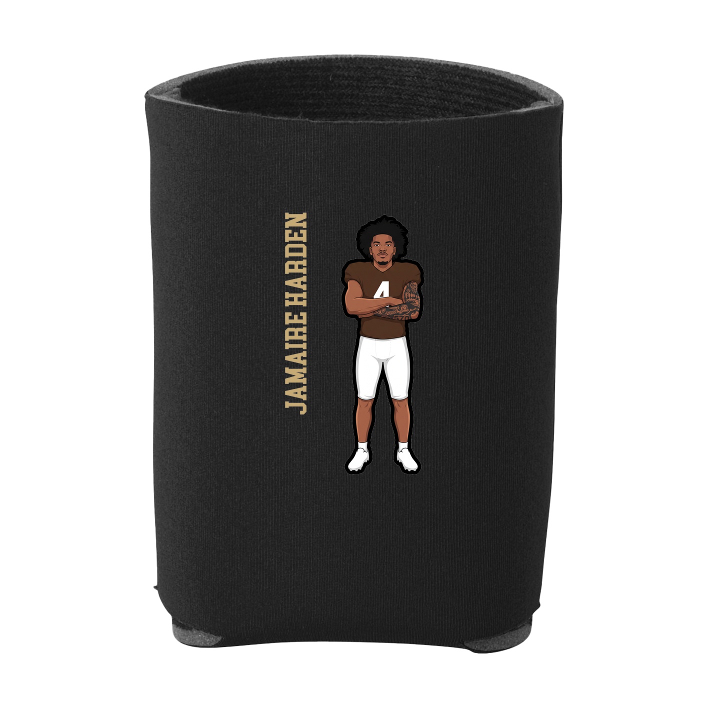 Can Holder — Name Vertical in Black