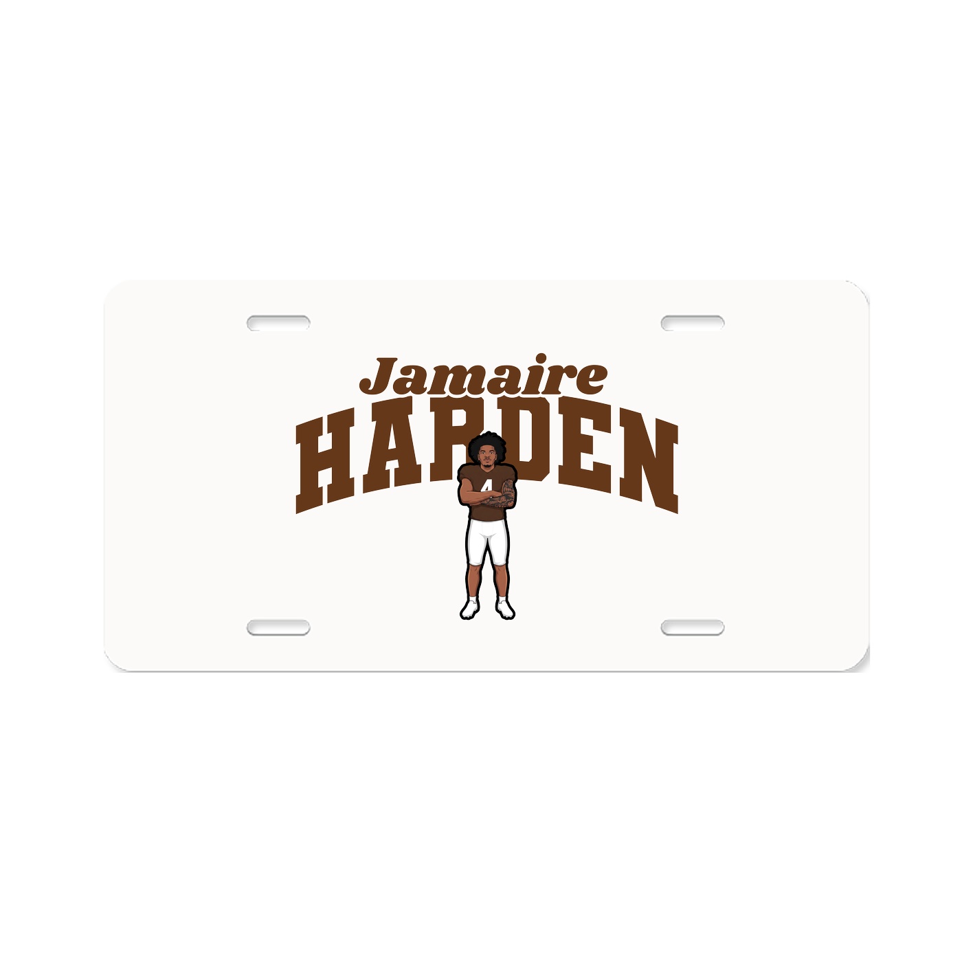 License Plate — Signature Arch in Classic