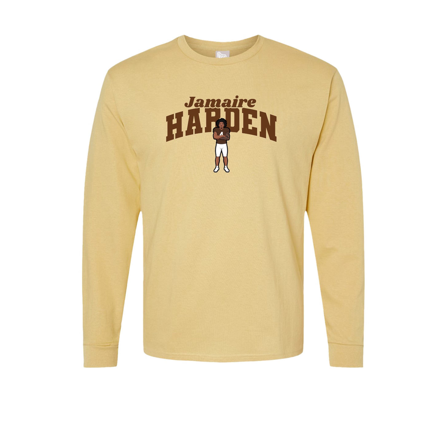 Long Sleeve Tee — Signature Arch in Vegas Gold