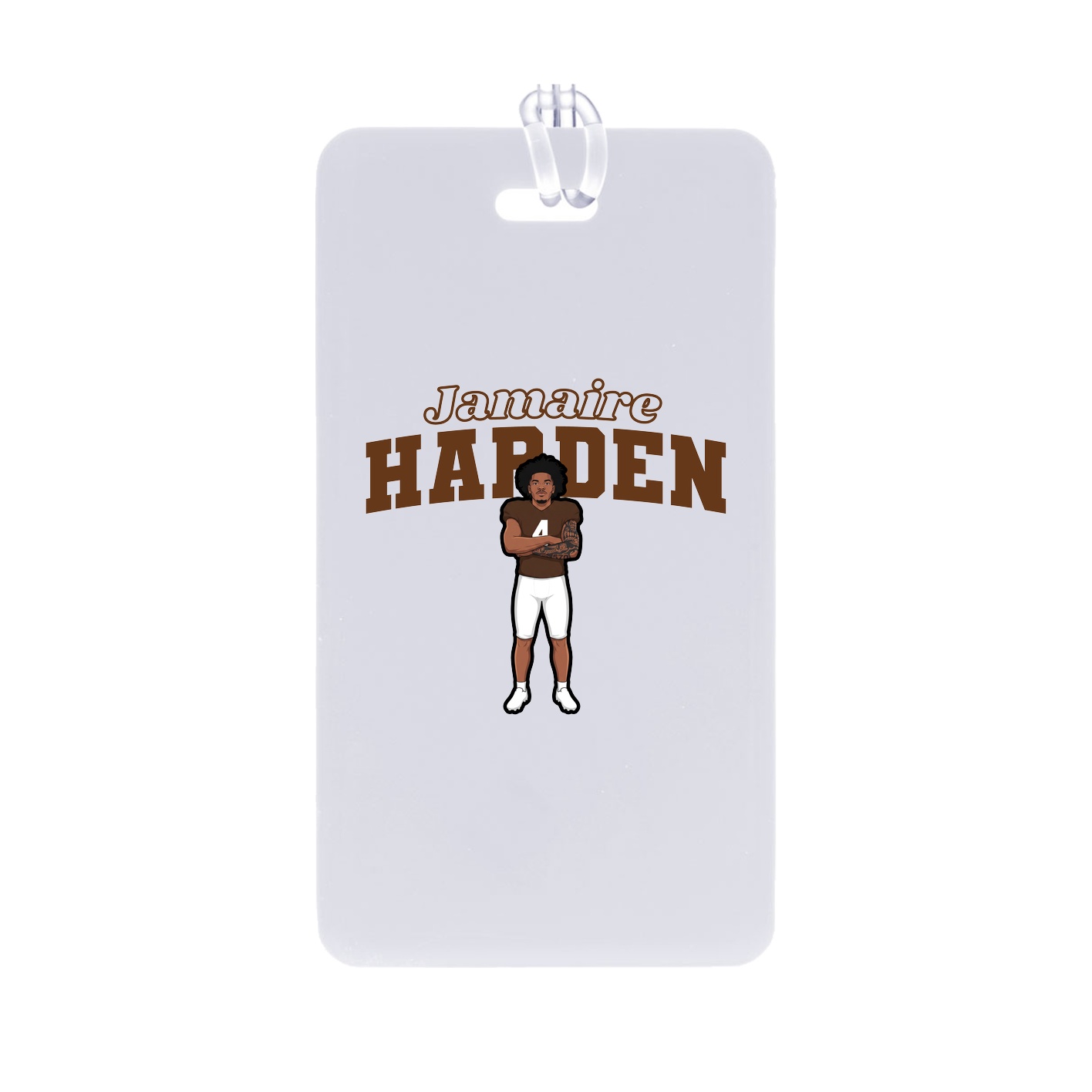 Bag Tag — Name Arch in Classic