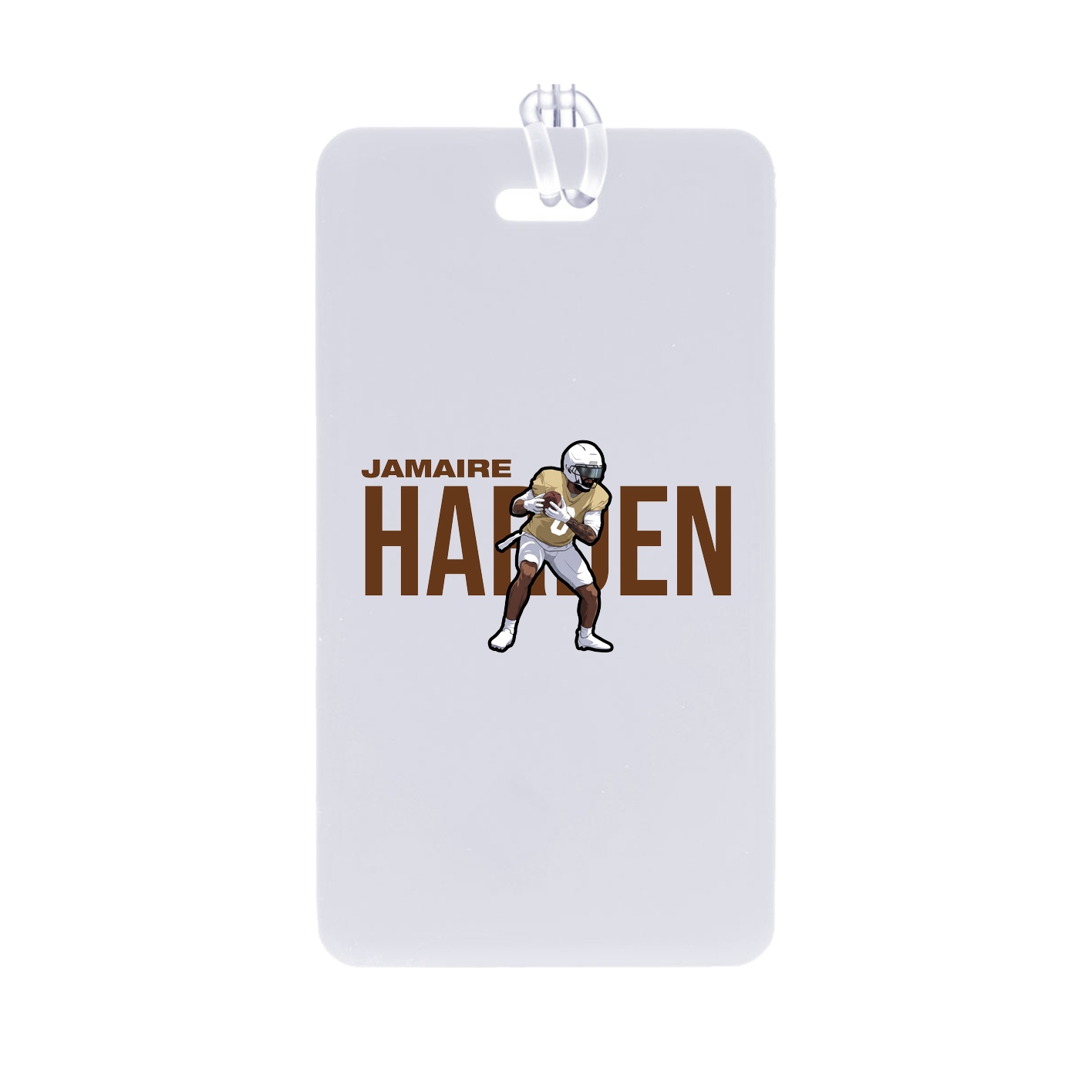 Bag Tag — Player Name in Classic