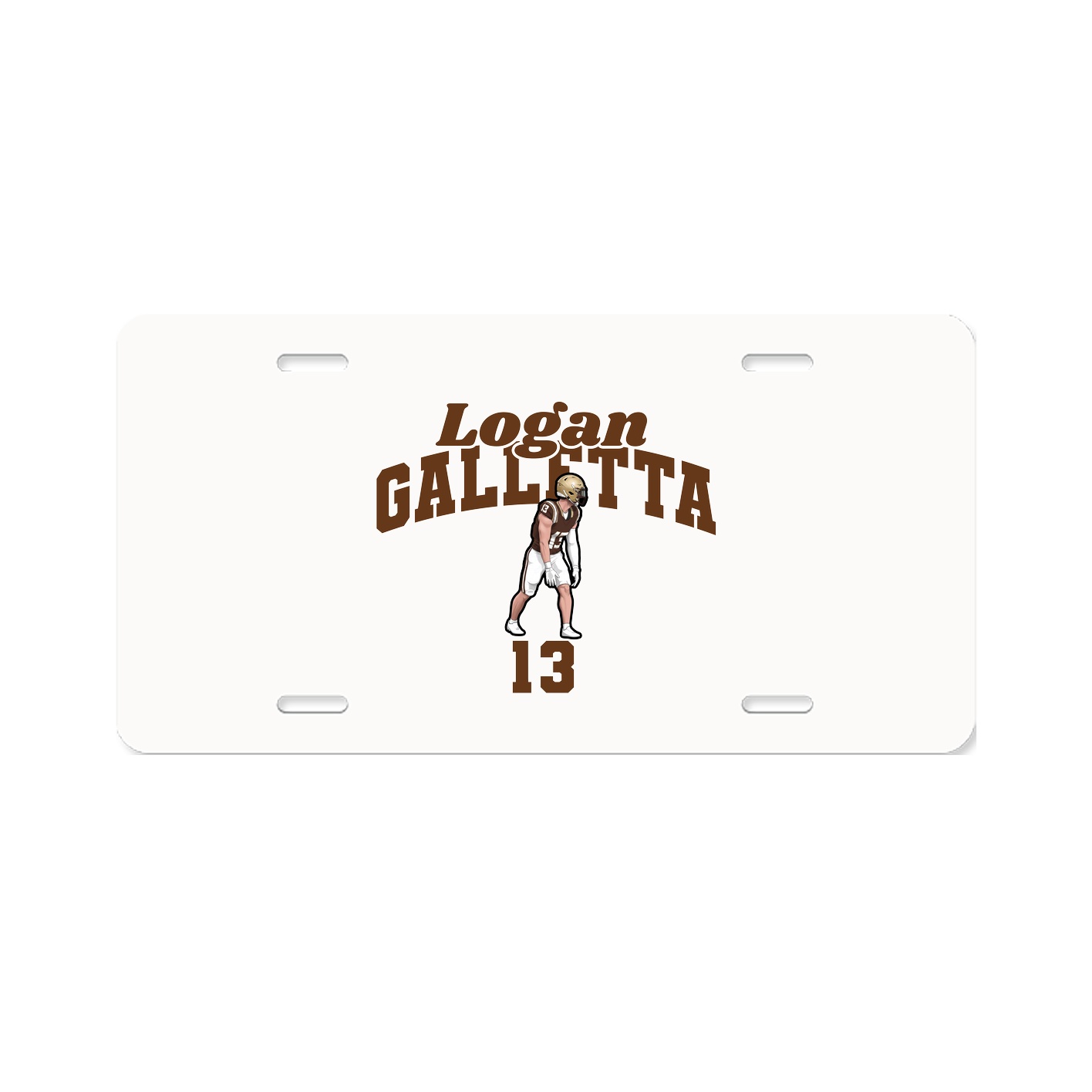 License Plate — Signature Arch in Classic