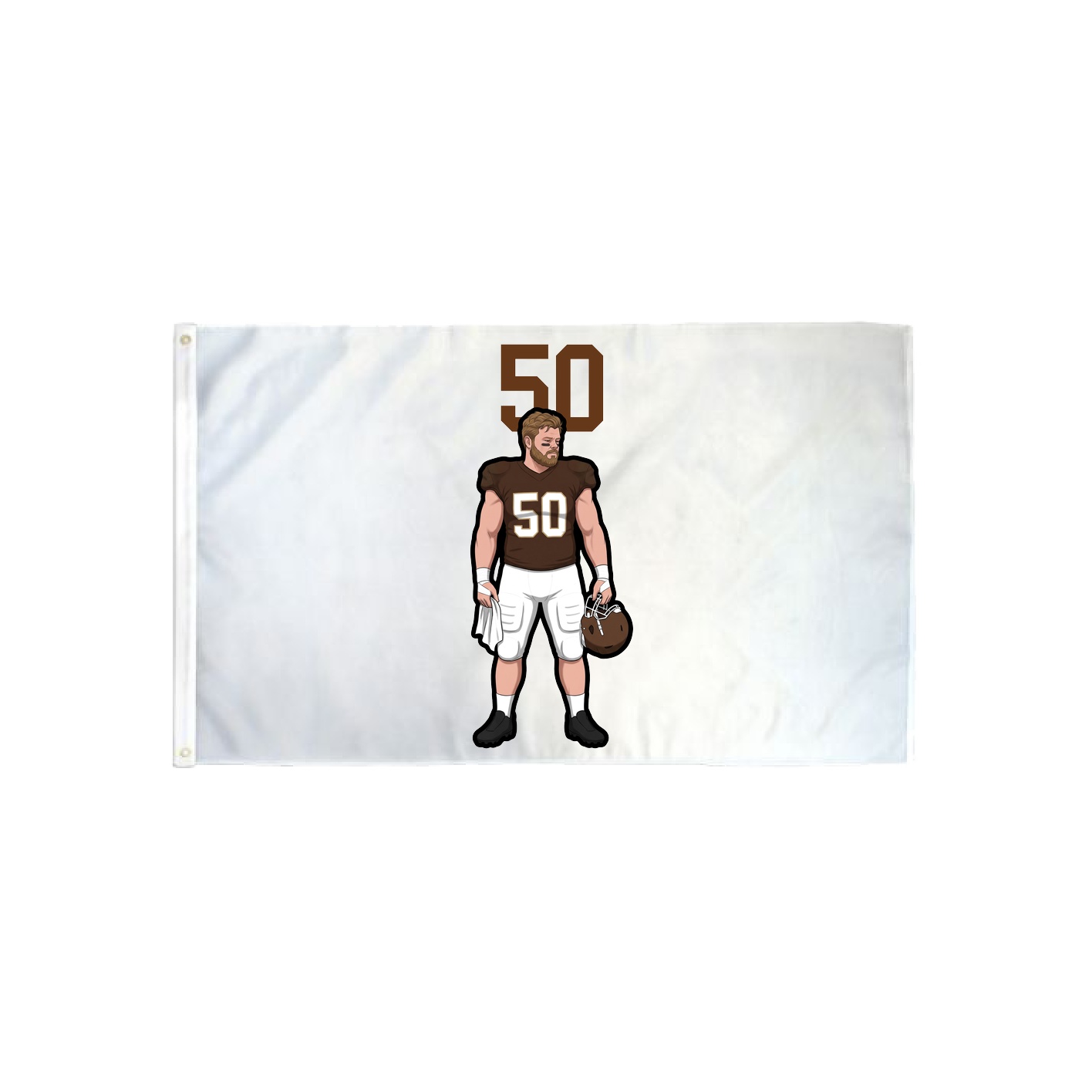 3x5 Flag — Number Top in Classic