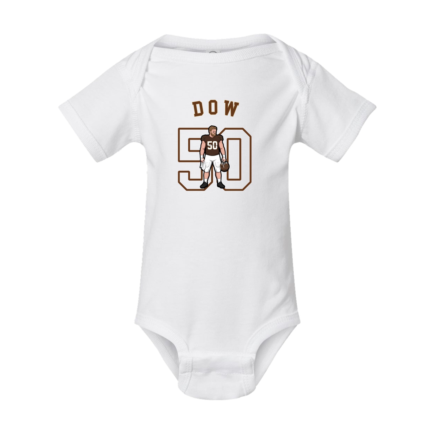 Baby Onesie — Shirsey Arch in White