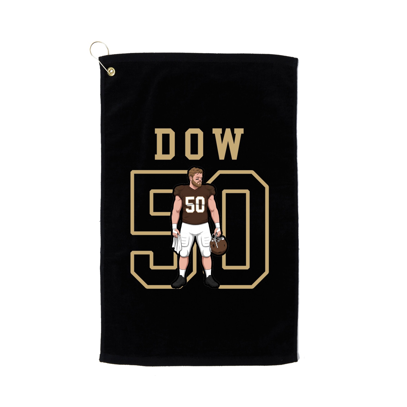 Golf Towel — Shirsey in Black