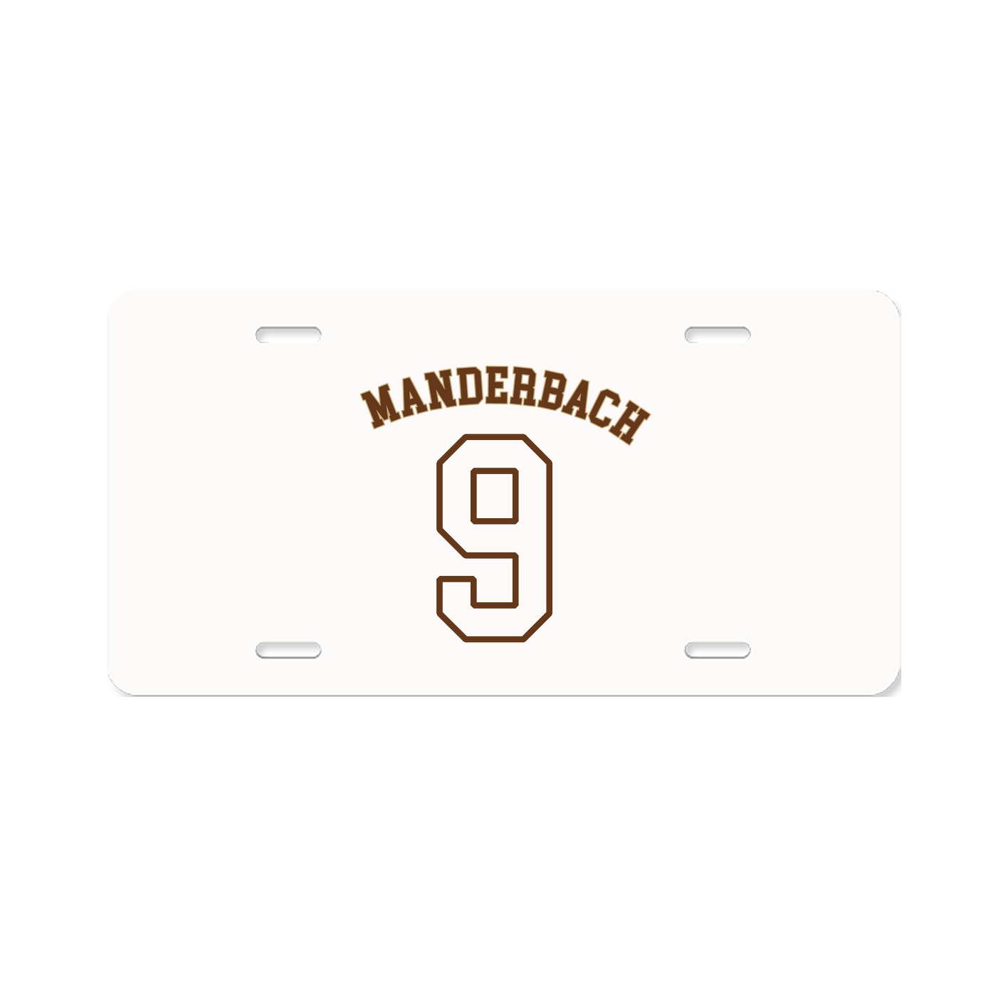 License Plate — Shirsey Arch in Classic