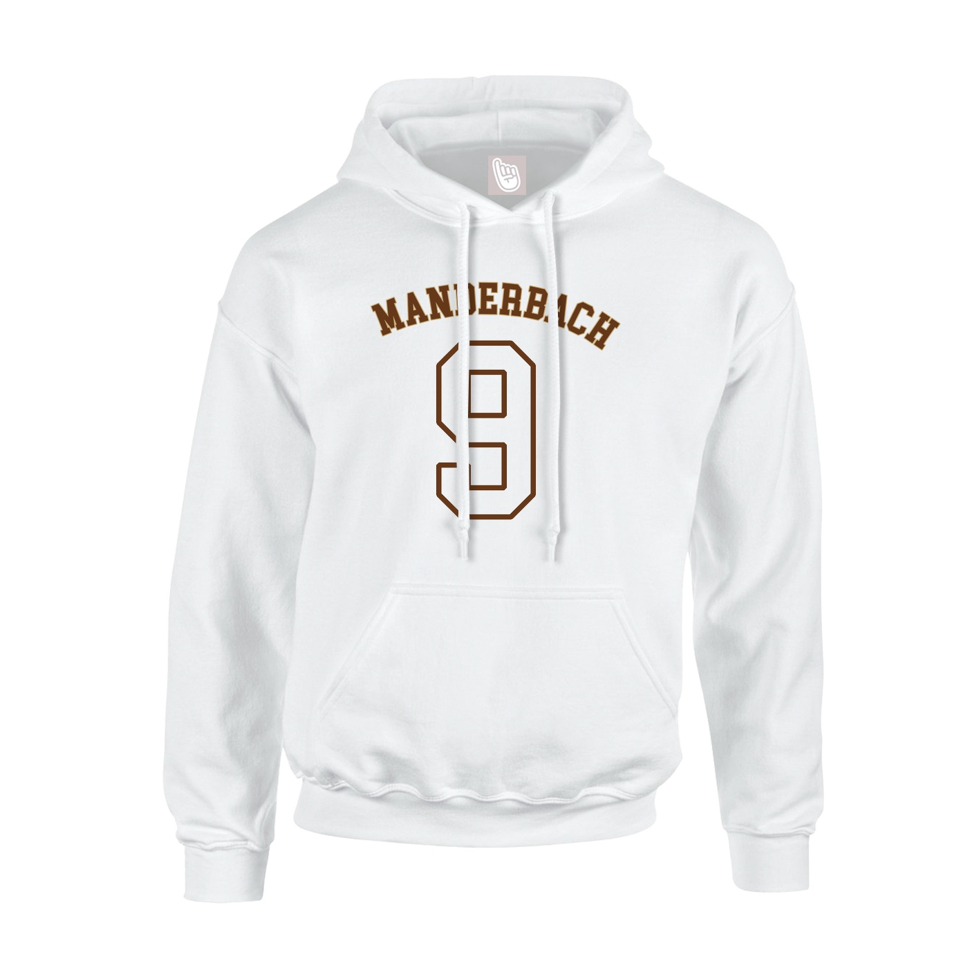 Hoodie — Shirsey Arch in White