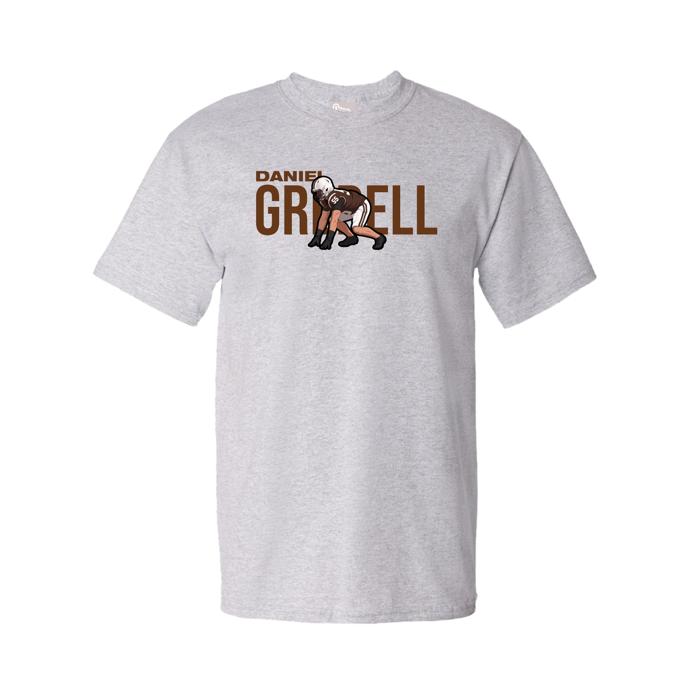 Youth Tee — Player Name in Grey